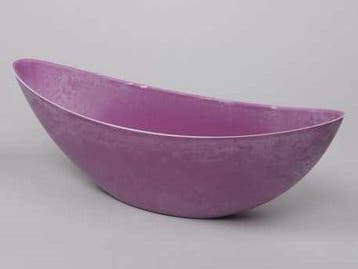 Bootschaal groot halfhoog Soft Pink 39x12x13 cm, Huis en Inrichting, Ophalen of Verzenden, Nieuw