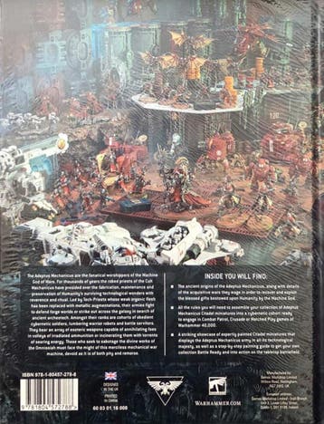 Codex Adeptus Mechanicus 2023 editie (Warhammer 40.000, Hobby en Vrije tijd, Wargaming, Ophalen of Verzenden, Nieuw