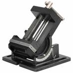 vidaXL Bankschroef kantelbaar handmatig 110 mm, Doe-het-zelf en Verbouw, Gereedschap | Handgereedschap, Verzenden, Nieuw