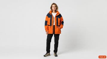 The North Face Outdoorjassen Heren maat M Oranje Vintage, Kleding | Heren, Jassen | Zomer, Ophalen of Verzenden, Nieuw