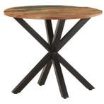 vidaXL Bijzettafel 68x68x56 cm massief gerecycled hout, Verzenden, Nieuw, Hout, 45 tot 60 cm