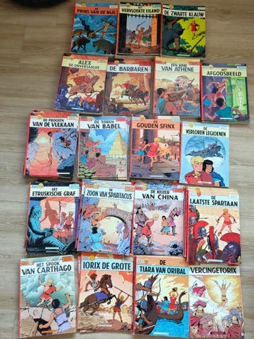 Alex strips - Alex stripboeken - Jacques Martin - te koop, Complete serie of reeks, Verzenden, Gelezen, Jacques Martin