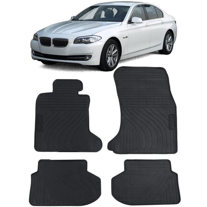 Rubber Matten Set BMW 5 Serie F10 F11 B4042, Auto diversen, Automatten, Nieuw