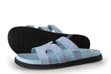Steve Madden Sandalen in maat 42 Blauw, Steve Madden, Sandalen of Muiltjes, Zo goed als nieuw, Verzenden