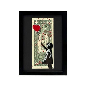 WhyCreationz (XX-XXI) - Banksy Series: Balloon Girl, Antiek en Kunst