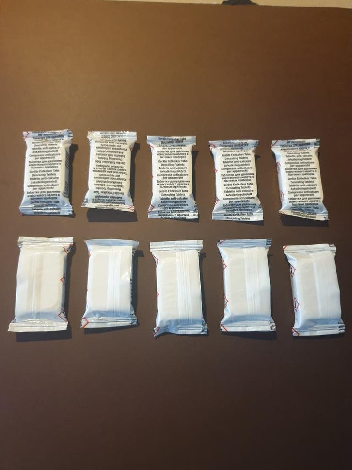 Ontkalkingstabletten v Jura - 30  x 16 gram | apart verpakt, Witgoed en Apparatuur, Koffiemachine-accessoires, Nieuw, Ophalen of Verzenden