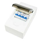 Zekeringkast 4-Modules met Aardlekschakelaar 30mA en, Ophalen of Verzenden, Nieuw