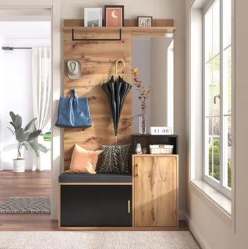 Gangkastset 105×40×191,5 cm – Schoenenkast, Bank en Kapstok, Verzenden, Nieuw