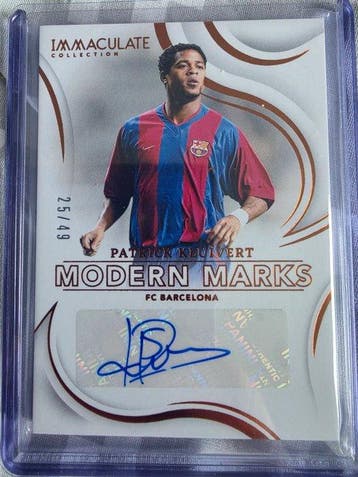 2024/25 Panini Immaculate Collection Patrick Kluivert /49, Nieuw