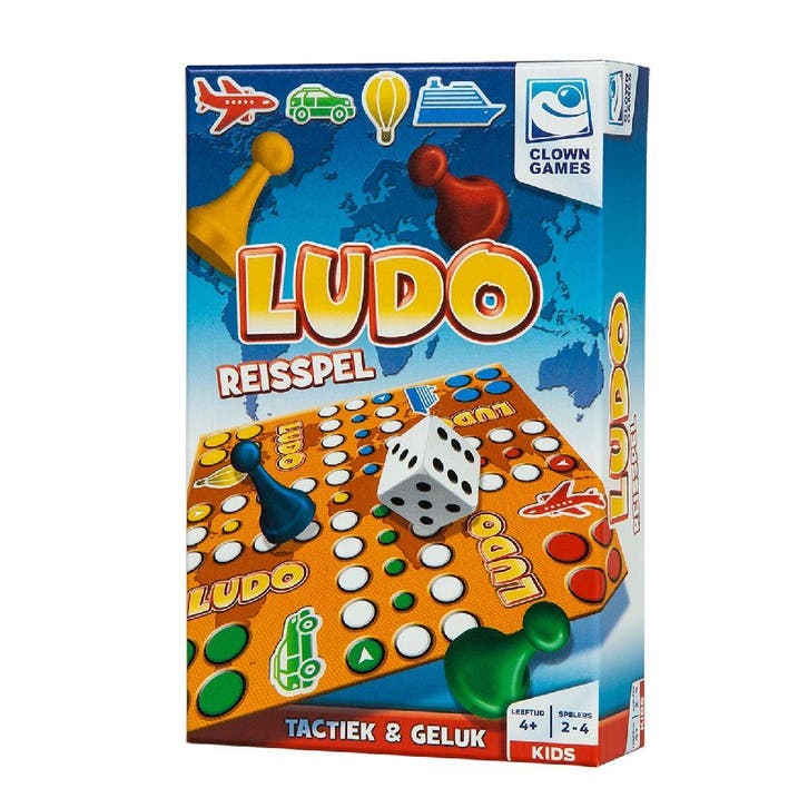 Clown Games Ludo (Spellen, Binnenspeelgoed), Kinderen en Baby's, Speelgoed | Overig, Nieuw, Ophalen of Verzenden