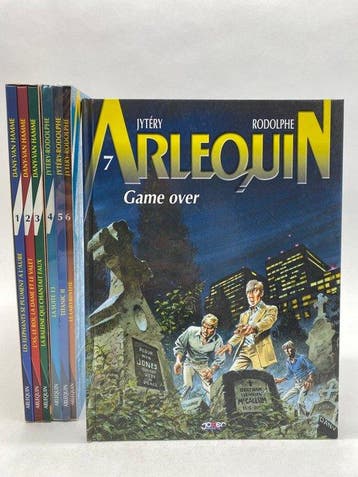 Arlequin T1 à T7 + ex-libris - Série complète - 7x C + 2, Boeken, Nieuw