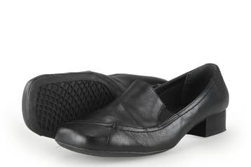 Clarks Instappers in maat 39 Zwart, Verzenden, Zo goed als nieuw, Clarks, Instappers