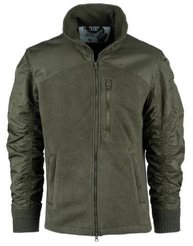 Militairy American 1 - Fleece Bomber Jacket, Kleding | Heren, Jassen | Winter, Groen, Nieuw, Overige maten, Ophalen of Verzenden