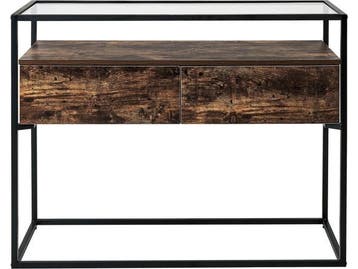 Veiling - Sidetable Echo Glas – 120×40×80, Huis en Inrichting, Nieuw