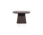 Bijzettafel Aron vierkant 60x60cm - bruin | Eleonora, Ophalen of Verzenden, Nieuw