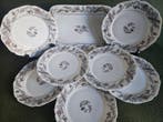 Haviland &Co Limoges - Gebak/taartset (10) - Porselein