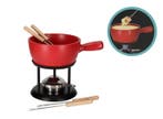 JENS Living Fondue Set - Large - 22 x 16 x 20 cm - Rood, Verzenden, Nieuw