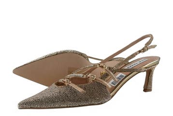 Steve Madden Slingbacks in maat 39 Goud, Overige kleuren, Verzenden, Steve Madden, Zo goed als nieuw