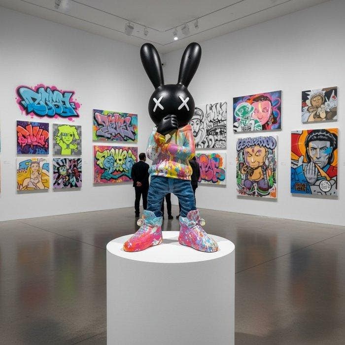js - Robbit I, Antiek en Kunst, Kunst | Designobjecten