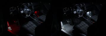 LED Verlichtingsset Voetenruimte | Rood of Wit voor BMW, Ophalen of Verzenden