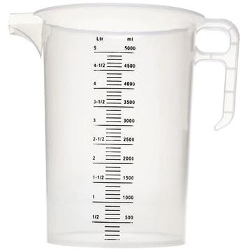 Maatbeker | PRO-JUG | Kunststof | 5L | Maatverdeling |, Verzenden, Nieuw in verpakking