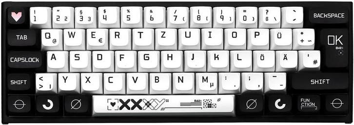 Custom Toetsenbord Caps | 61% Korting - Retour, Computers en Software, Toetsenborden, Gaming toetsenbord, Bedraad, Qwerty, Zo goed als nieuw