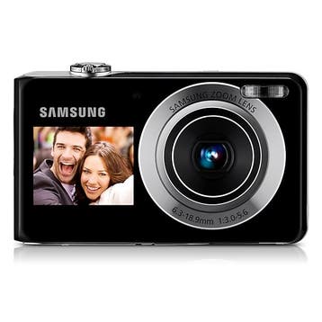Samsung PL100 Digitale Compact Camera - Zwart, Verzenden, Zo goed als nieuw