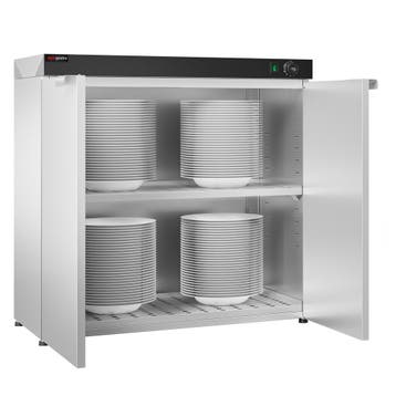 GGM Gastro | Bordenwarmkast - verwarmd - 1,5kW - 120 borden, Verzenden, Nieuw
