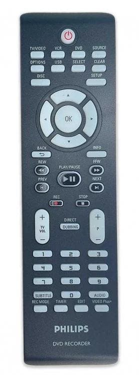 Afstandsbediening Philips dvdr3430v dvdr3435v, Ophalen of Verzenden, Nieuw, Origineel