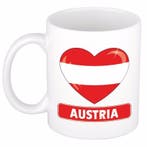 I love Oostenrijk mok / beker 300 ml - Oostenrijk versiering, Ophalen of Verzenden, Nieuw