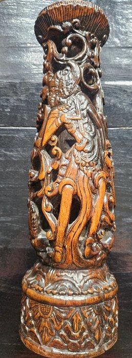 Hout (Teak) - bali - Indonesië - Onafhankelijkheid, Antiek en Kunst, Kunst | Niet-Westerse kunst
