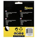 Benson Schuurschijven set - Ø 125 mm - Korrel 80/120/150..., Ophalen of Verzenden, Nieuw