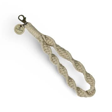 Macramé Pols Keycord - Twist - Katoen - Macramé -, Ophalen of Verzenden, Nieuw, Overige typen