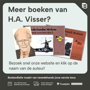 NEDERLANDSE MOLENS IN OUDE ANSICHTEN DEE - H.A. Visser, Verzenden, Zo goed als nieuw, H.A. Visser