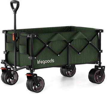 2dekans | LifeGoods Bolderkar - XL - Opvouwbaar - 200L -, Ophalen of Verzenden, Zo goed als nieuw, LifeGoods