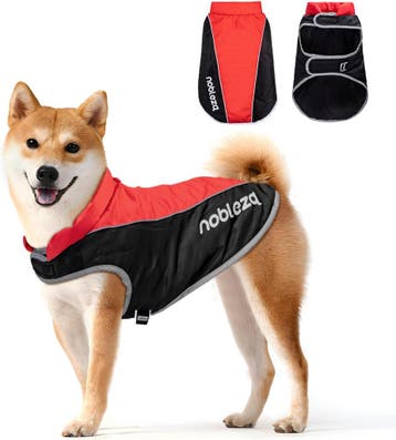 Hondenjas - Hondentrui - Winter - XL - Rood - Nobleza, Verzenden, Zo goed als nieuw