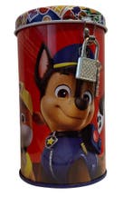 Spaarpot met slot voor kinderen Cilindervormig - Paw Patrol, Verzamelen, Nieuw