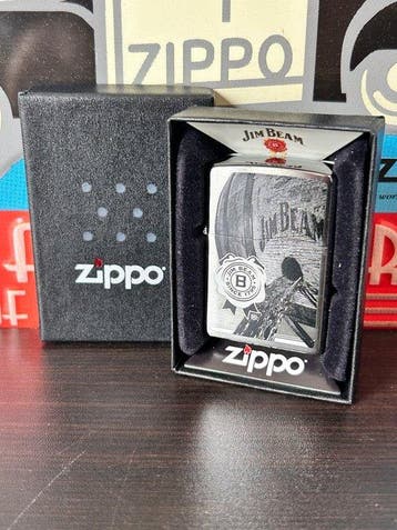 Zippo - L16- Jim Beam - Zonder minimumprijs - Aansteker -, Verzamelen, Nieuw
