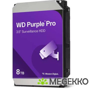 WD HDD 3.5  8TB WD8002PURP Purple Pro, Verzenden, Nieuw, Western Digital