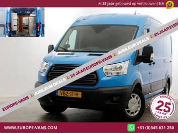 Ford Transit | Zakelijke Lease v.a. €216.44 pm, Automaat, Gebruikt, Euro 6, Blauw