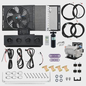 Universele 12V/24V Elektrische Airco & Verwarming Unit met C, Verzenden, Nieuw