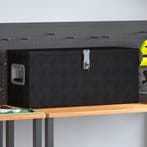 vidaXL Aluminium kist 80x30x35 cm zwart, Verzenden, Nieuw