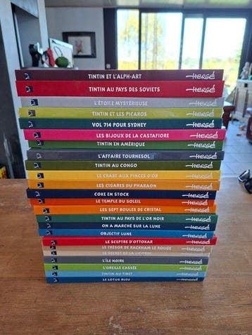 Tintin - Archives Tintin T1 à T24 - série complète - 24, Boeken, Nieuw