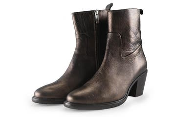 Shabbies Amsterdam Enkellaarzen in maat 41 Brons, Kleding | Dames, Overige kleuren, Shabbies Amsterdam, Verzenden, Lage of Enkellaarzen
