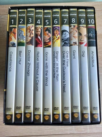 DVD - Classic Gold Collection - 10 DVD set, Vanaf 16 jaar, Verzenden, Gebruikt, Overige gebieden
