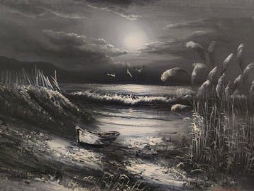 Escuela Hiperrealista Europea (XX) - Luz de Luna