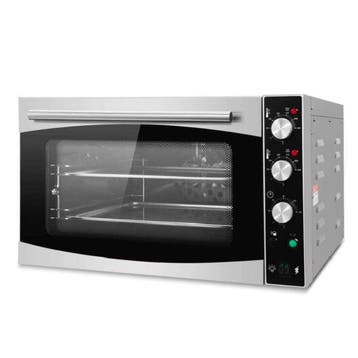 HCB Heteluchtoven - convectie - 43/32 cm - 230V - RVS, Verzenden, Nieuw in verpakking, Ovens, Magnetrons en Steamers