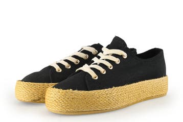 Sacha Sneakers in maat 38 Zwart, Verzenden, Zwart, Sneakers of Gympen, Sacha