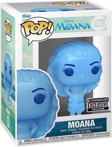 Funko Pop #1378 Pop Disney: Moana - Moana Blue Translucent, Verzenden, Nieuw