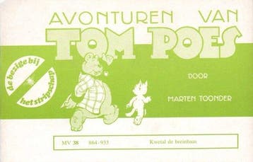 Kwetal de breinbaas / Avonturen van Tom Poes - Marten, Verzenden, Gelezen, Marten Toonder